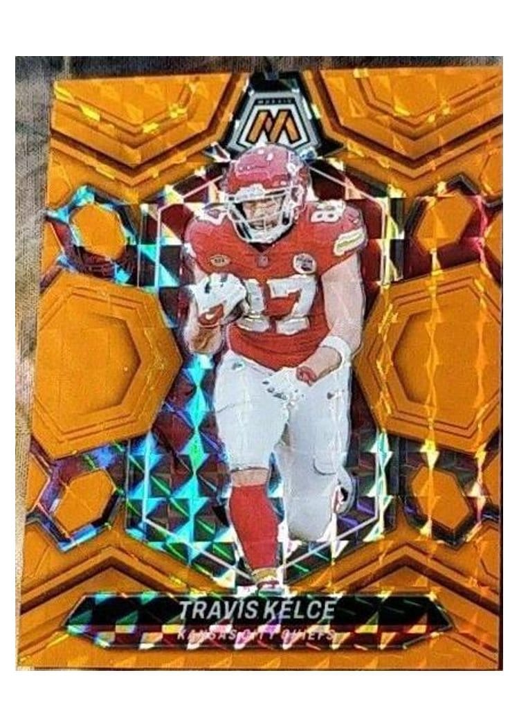 2024 Panini Mosaic Base Set Travis Kelce #110 card
