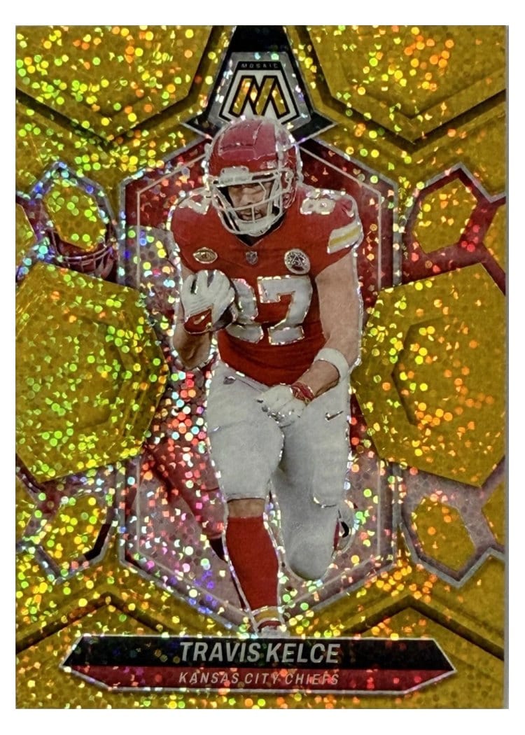 2024 Panini Mosaic Base Set Travis Kelce #110 card