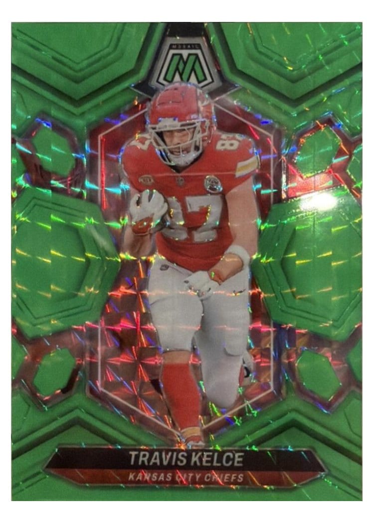 2024 Panini Mosaic Base Set Travis Kelce #110 card