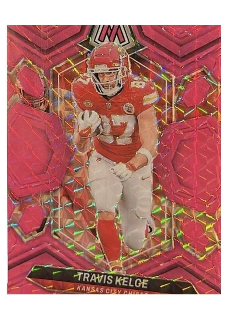 2024 Panini Mosaic Base Set Travis Kelce #110 card