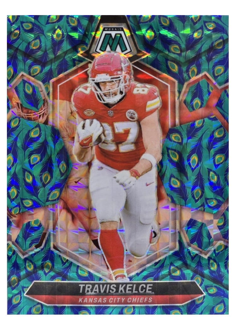 2024 Panini Mosaic Base Set Travis Kelce #110 card