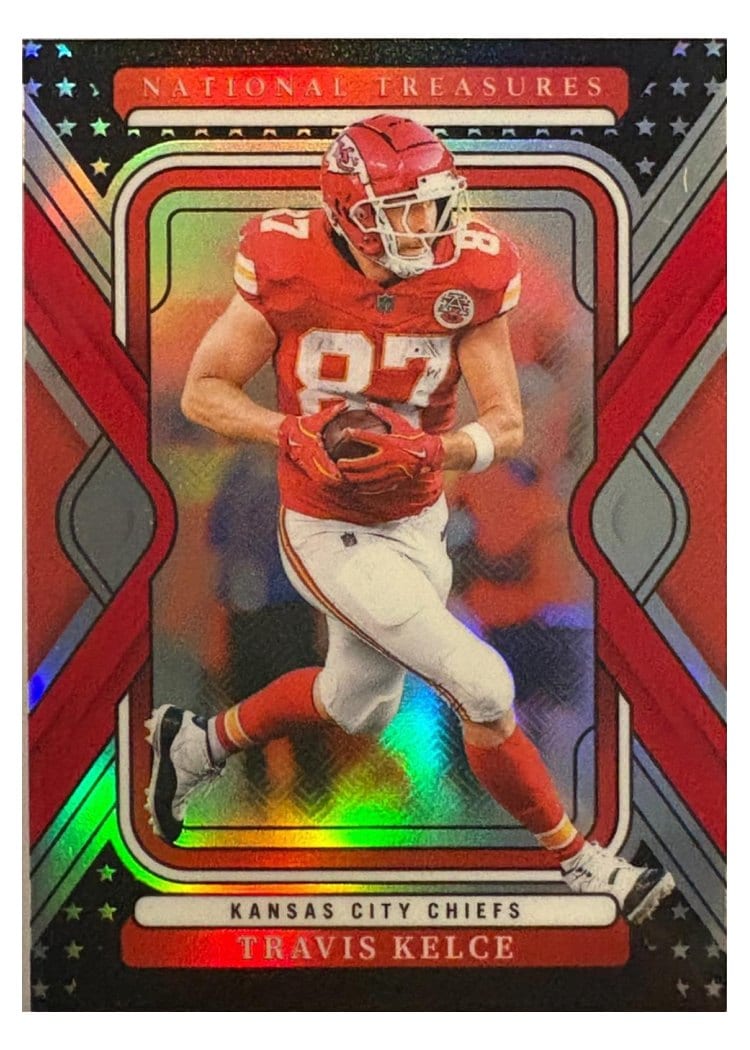 2024 Panini National Treasures Base Set Travis Kelce #49 card