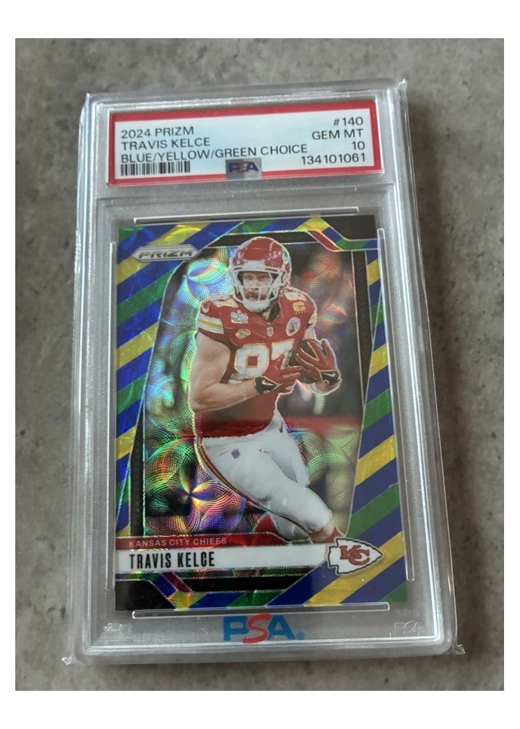 2024 Panini Prizm Base Set Travis Kelce #140 card