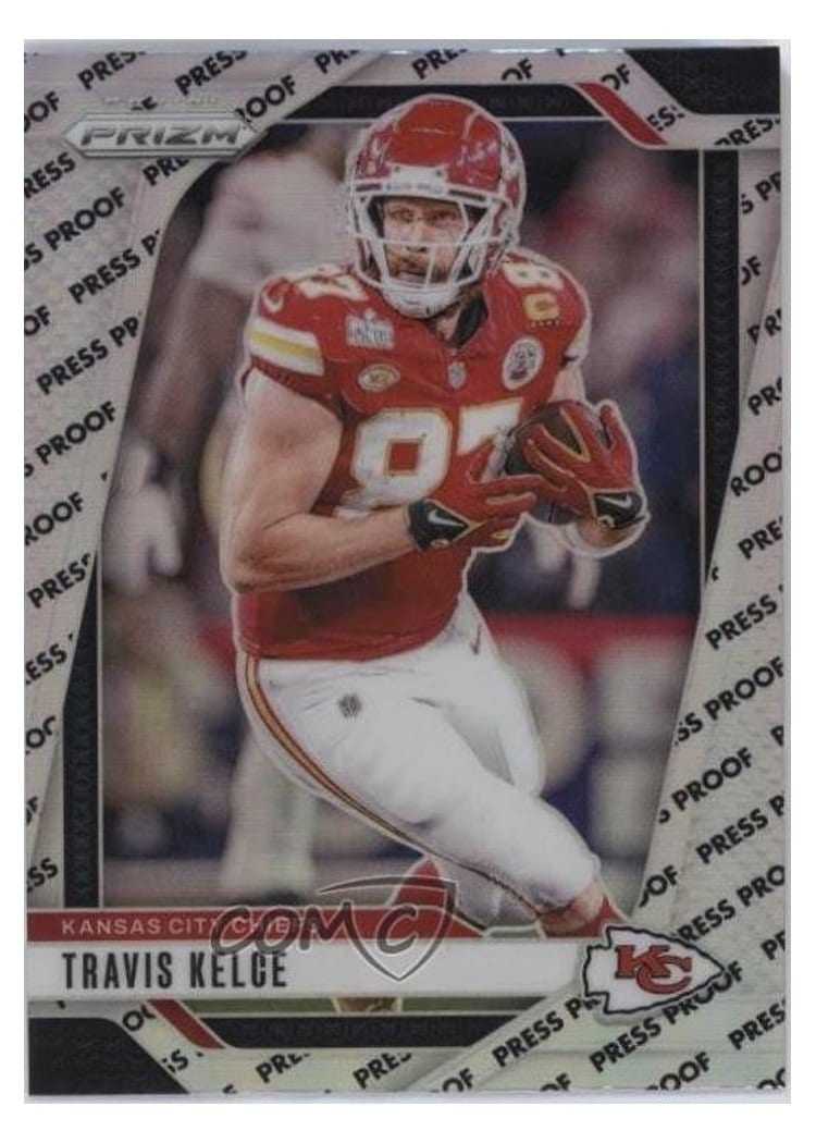 2024 Panini Prizm Base Set Travis Kelce #140 card