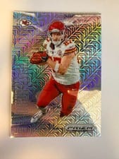 2024 Panini Prizm Deca Downtown Bound Travis Kelce #20 card