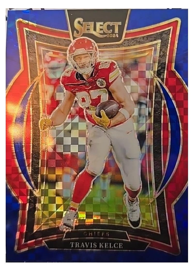 2024 Panini Select Base Set Travis Kelce #97 card