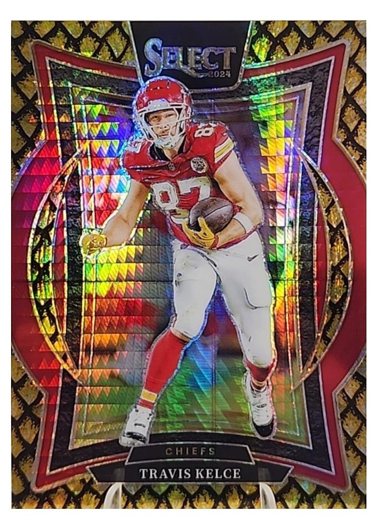 2024 Panini Select Base Set Travis Kelce #97 card