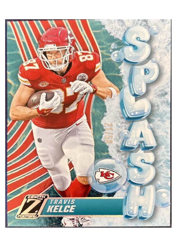 2024 Panini Zenith Splash Travis Kelce #23 card