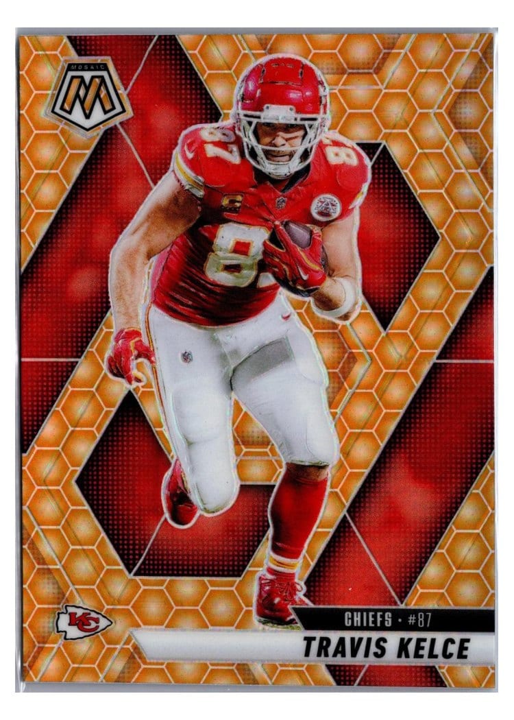 2025 Panini Mosaic Base Set Travis Kelce #106 card
