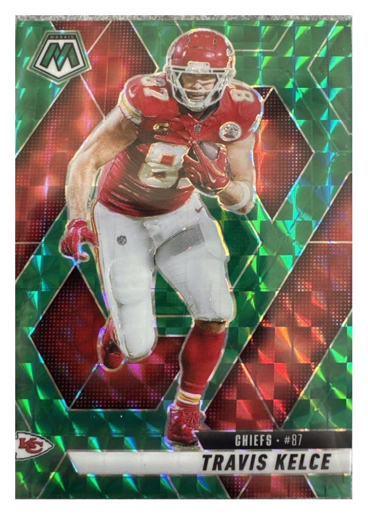 2025 Panini Mosaic Base Set Travis Kelce #106 card
