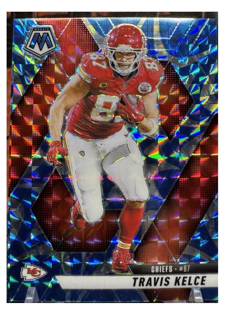2025 Panini Mosaic Base Set Travis Kelce #106 card