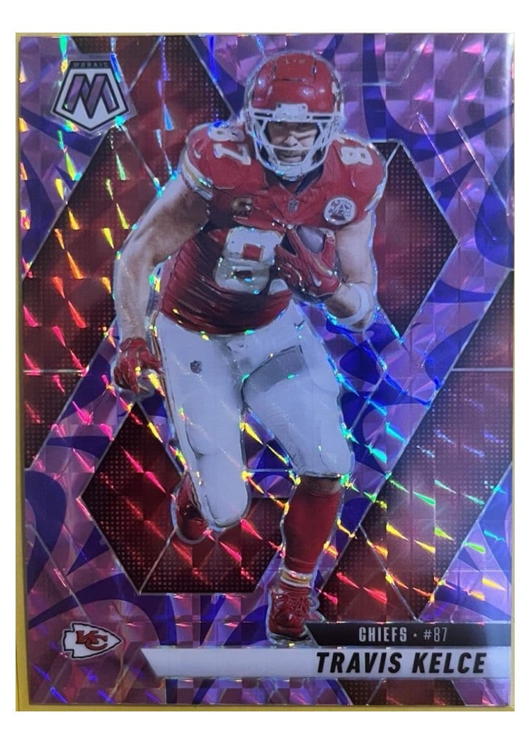 2025 Panini Mosaic Base Set Travis Kelce #106 card