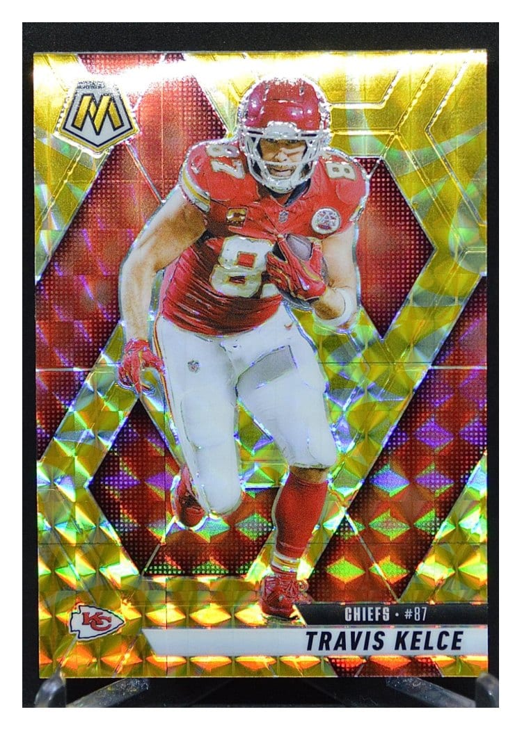 2025 Panini Mosaic Base Set Travis Kelce #106 card