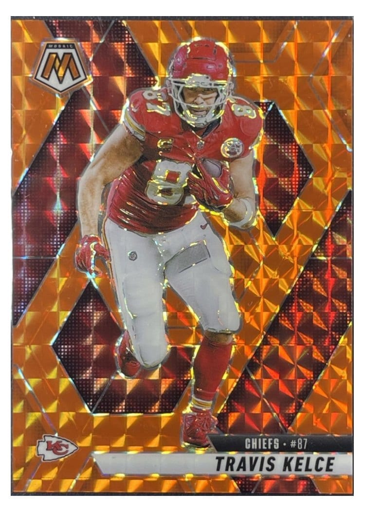 2025 Panini Mosaic Base Set Travis Kelce #106 card