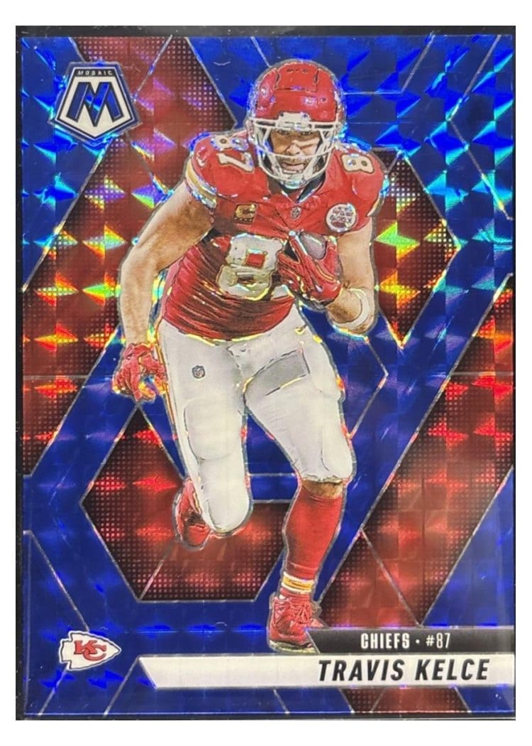 2025 Panini Mosaic Base Set Travis Kelce #106 card