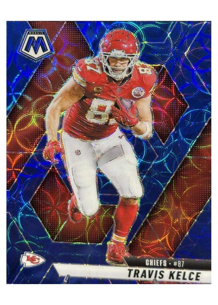 2025 Panini Mosaic Base Set Travis Kelce #106 card