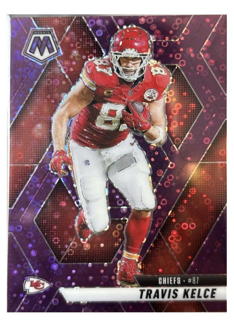 2025 Panini Mosaic Base Set Travis Kelce #106 card