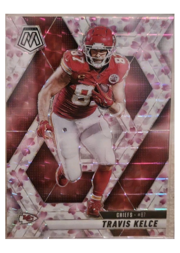 2025 Panini Mosaic Base Set Travis Kelce #106 card