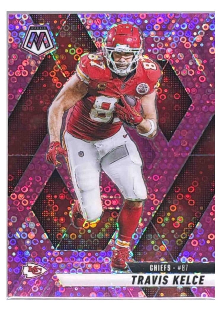 2025 Panini Mosaic Base Set Travis Kelce #106 card