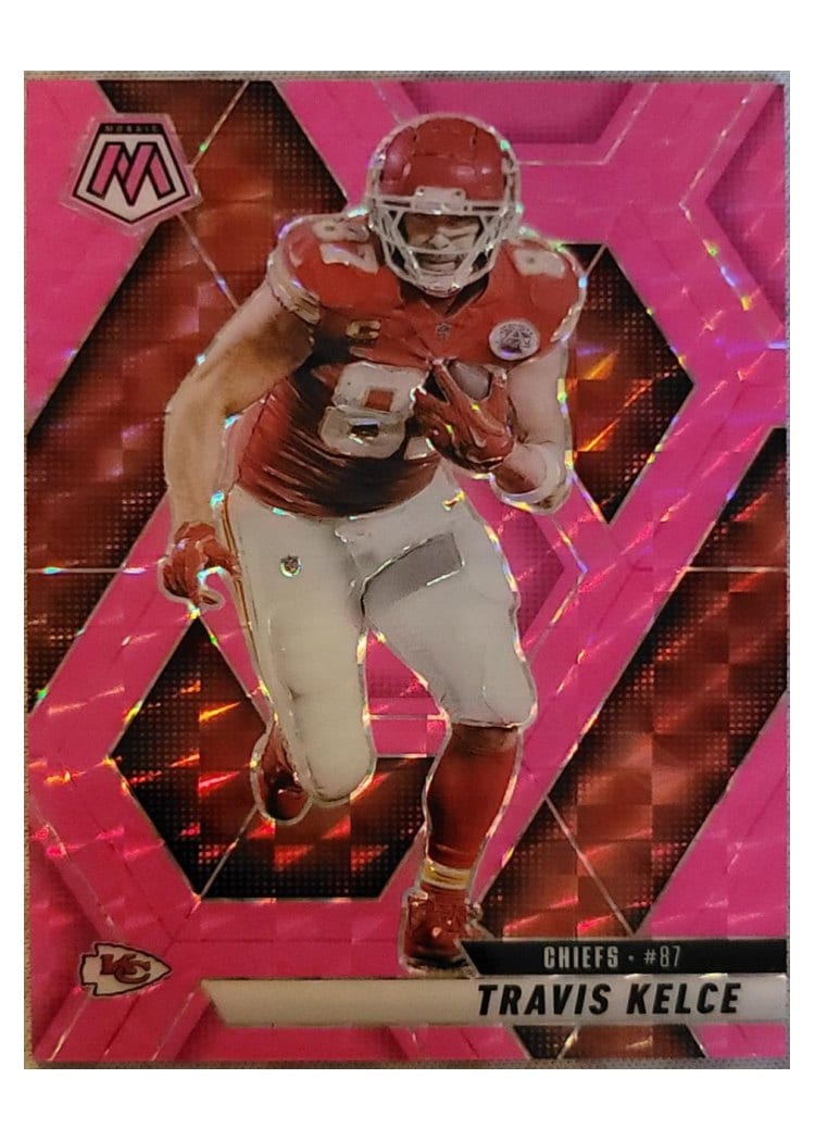 2025 Panini Mosaic Base Set Travis Kelce #106 card