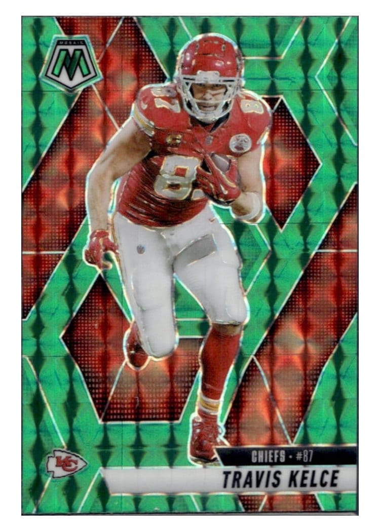 2025 Panini Mosaic Base Set Travis Kelce #106 card