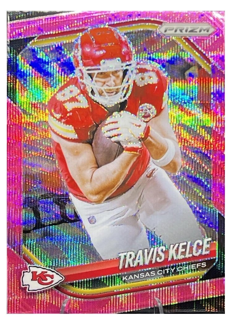 2025 Panini Prizm Base Set Travis Kelce #67 card