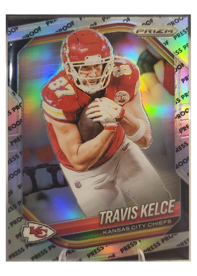 2025 Panini Prizm Base Set Travis Kelce #67 card