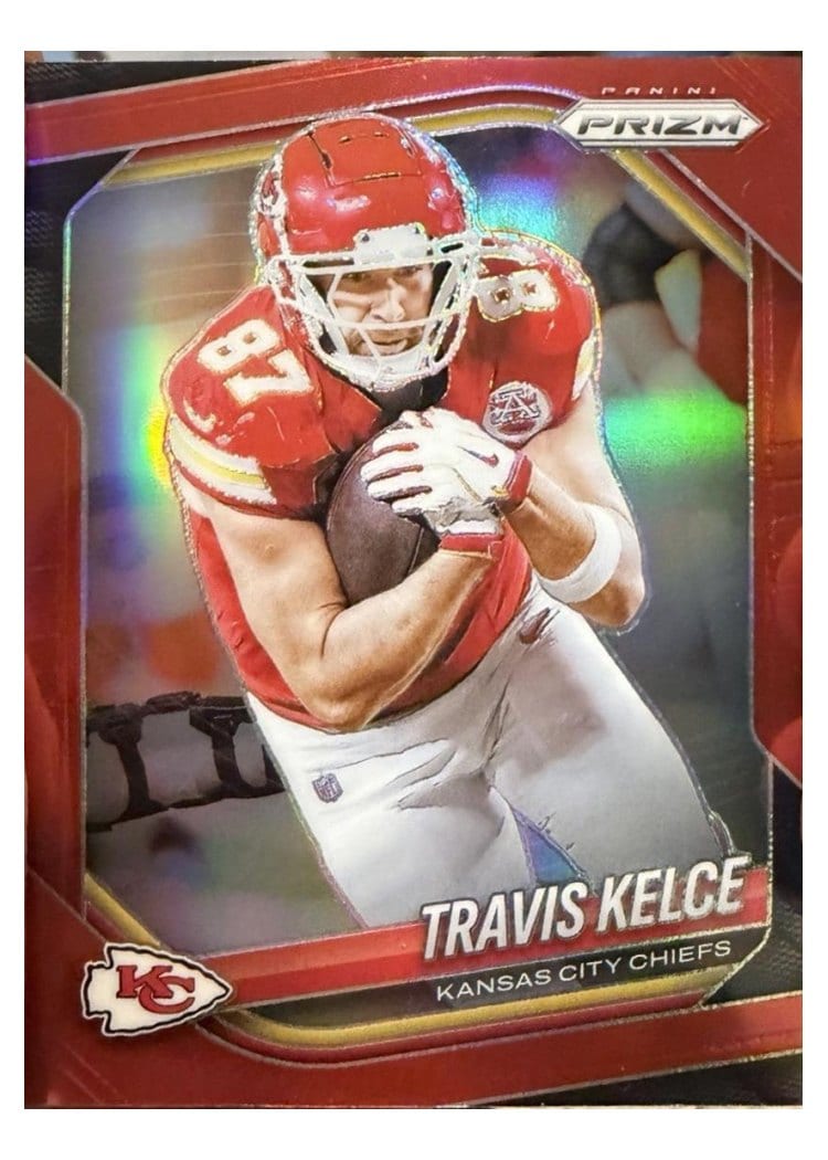2025 Panini Prizm Base Set Travis Kelce #67 card