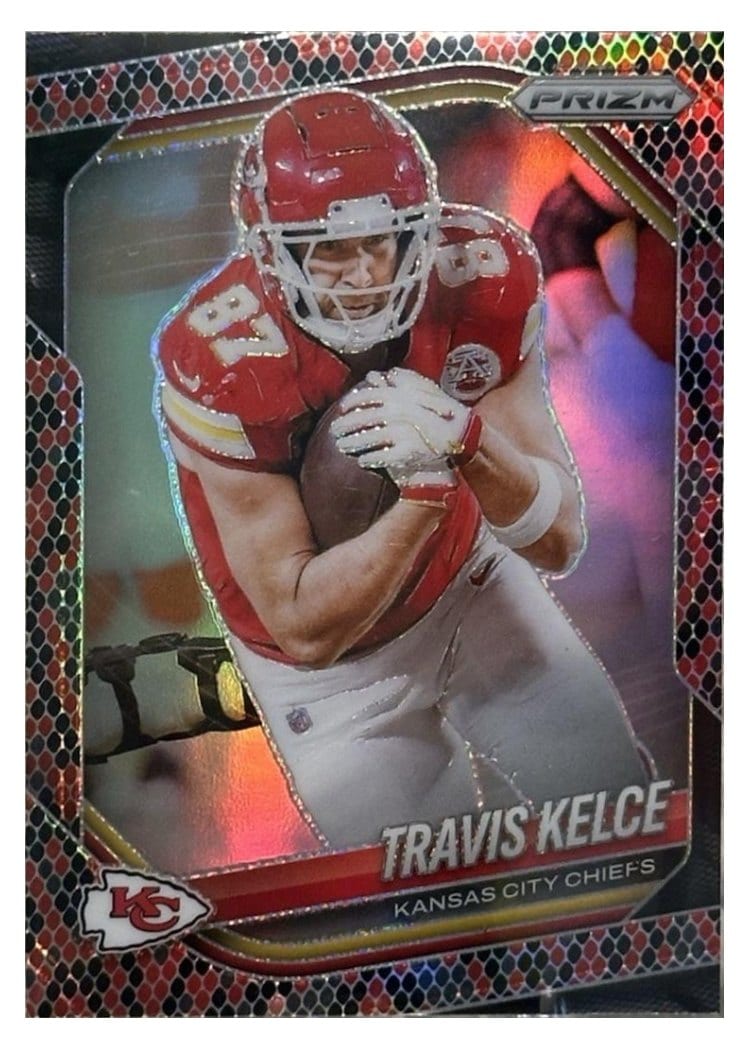2025 Panini Prizm Base Set Travis Kelce #67 card