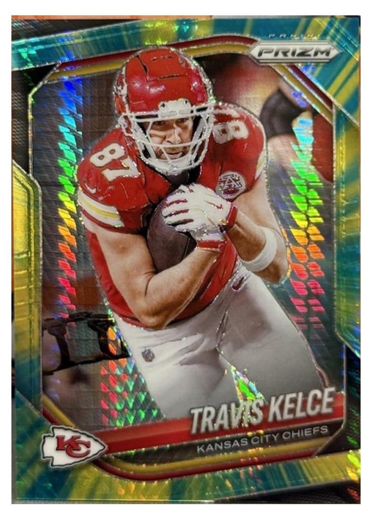 2025 Panini Prizm Base Set Travis Kelce #67 card