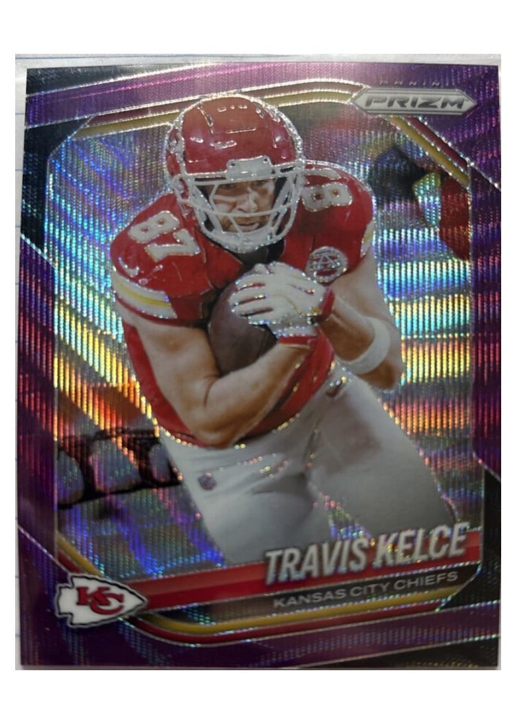 2025 Panini Prizm Base Set Travis Kelce #67 card