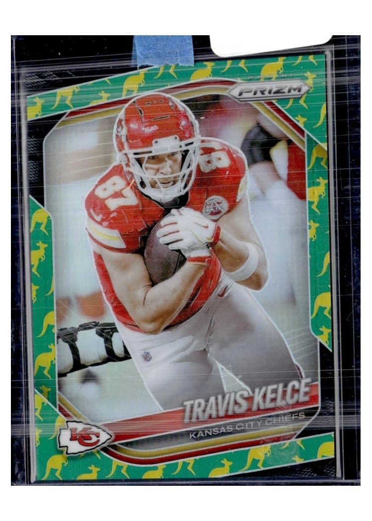 2025 Panini Prizm Base Set Travis Kelce Kangaroo #67 card