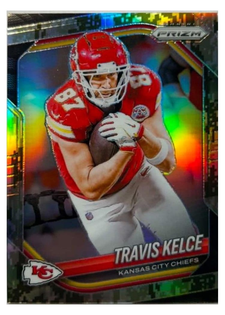 2025 Panini Prizm Base Set Travis Kelce #67 card