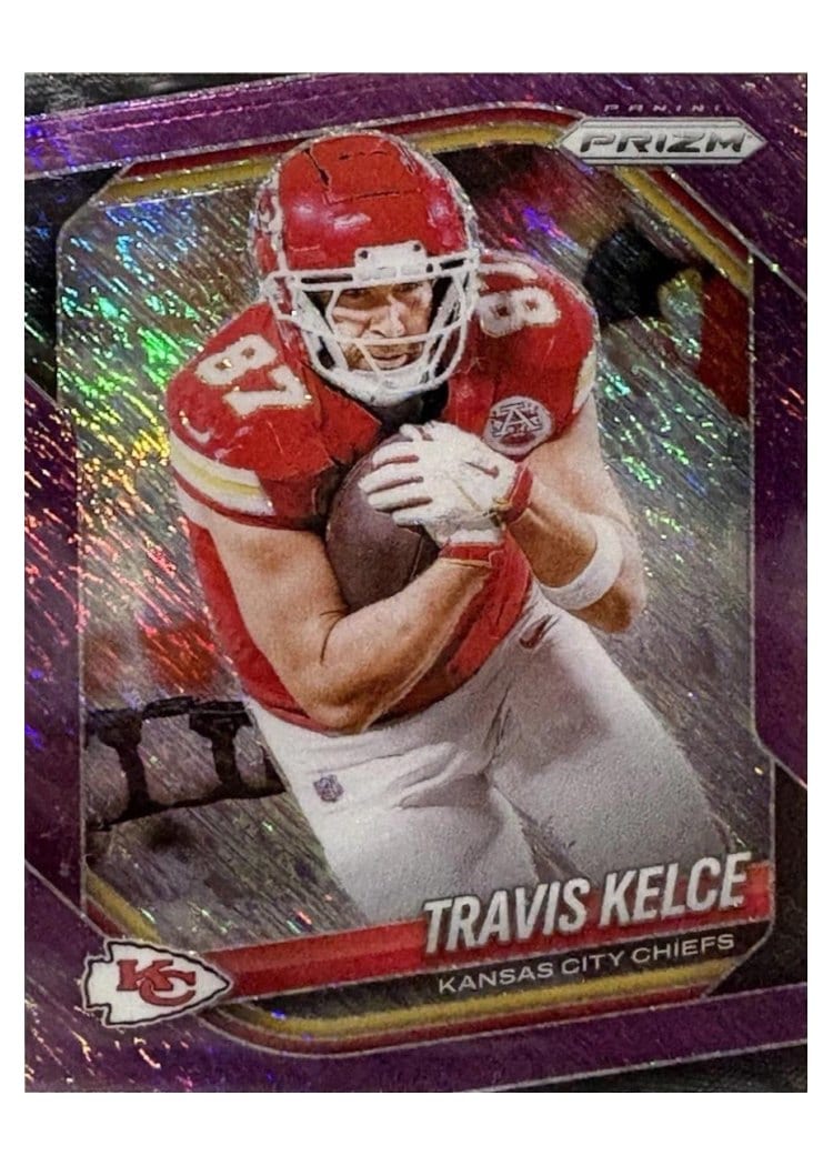 2025 Panini Prizm Base Set Travis Kelce #67 card