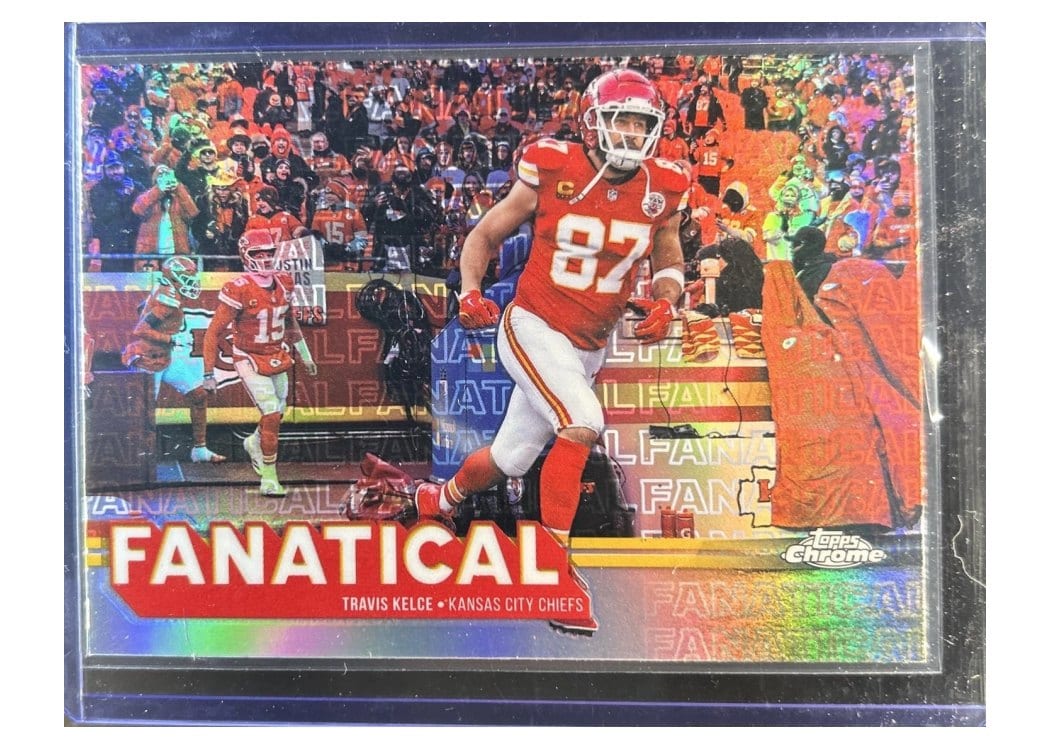 2025 Topps Chrome Fanatical Travis Kelce #FF-29 card