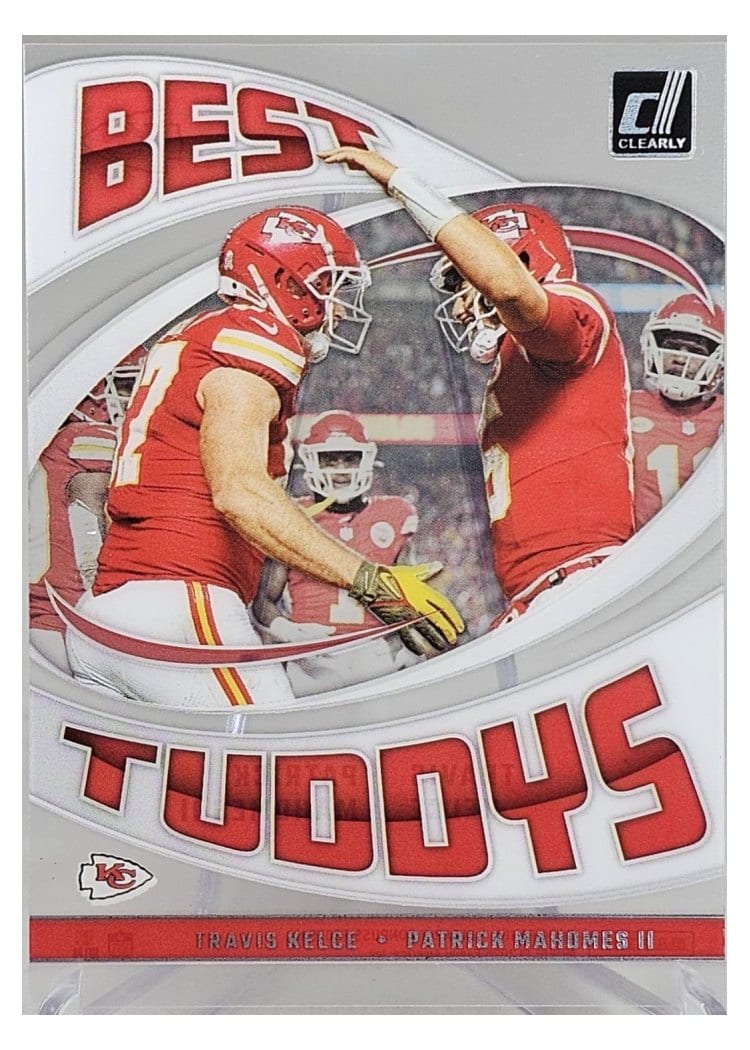2024 Clearly Donruss Best Tuddys Travis Kelce / Patrick Mahomes II #1