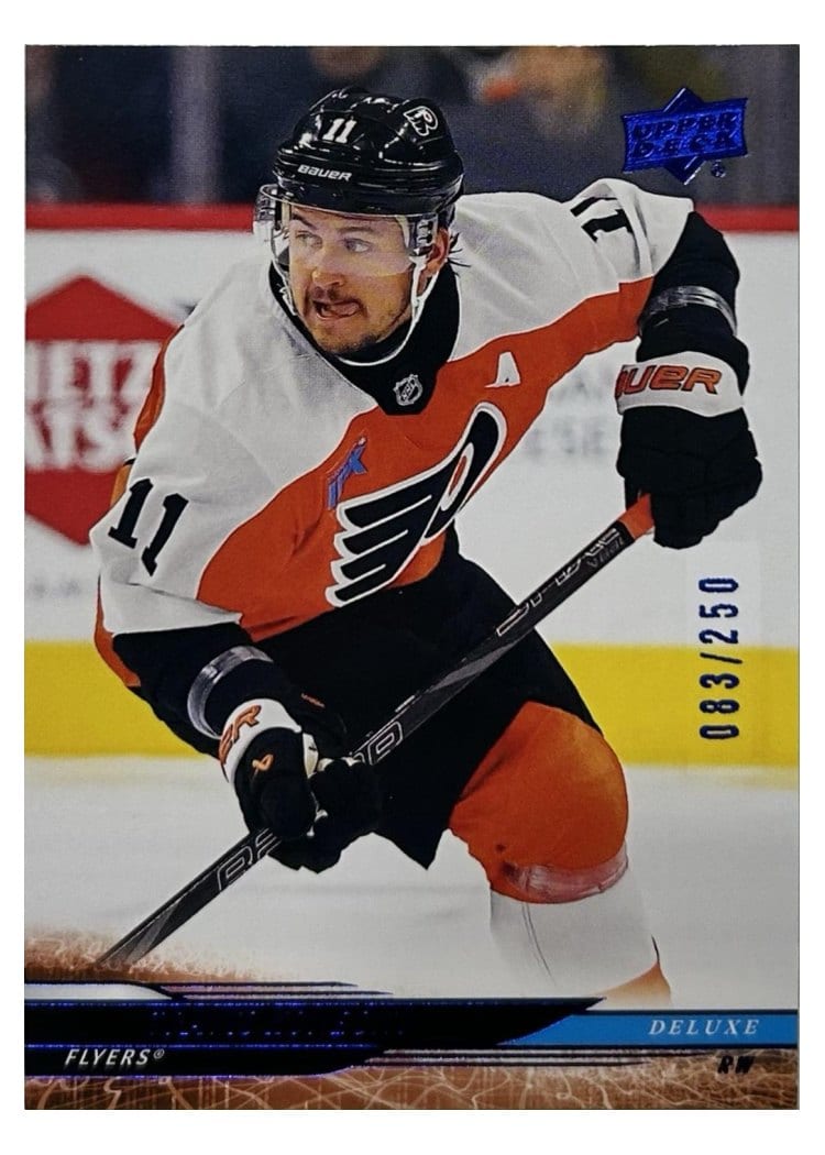 2024-25 Upper Deck Base Set Travis Konecny #595 card