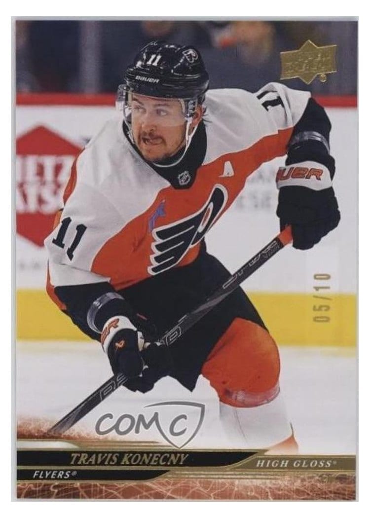 2024-25 Upper Deck Base Set Travis Konecny #595 card