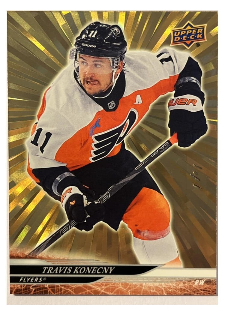 2024-25 Upper Deck Base Set Travis Konecny #595 card