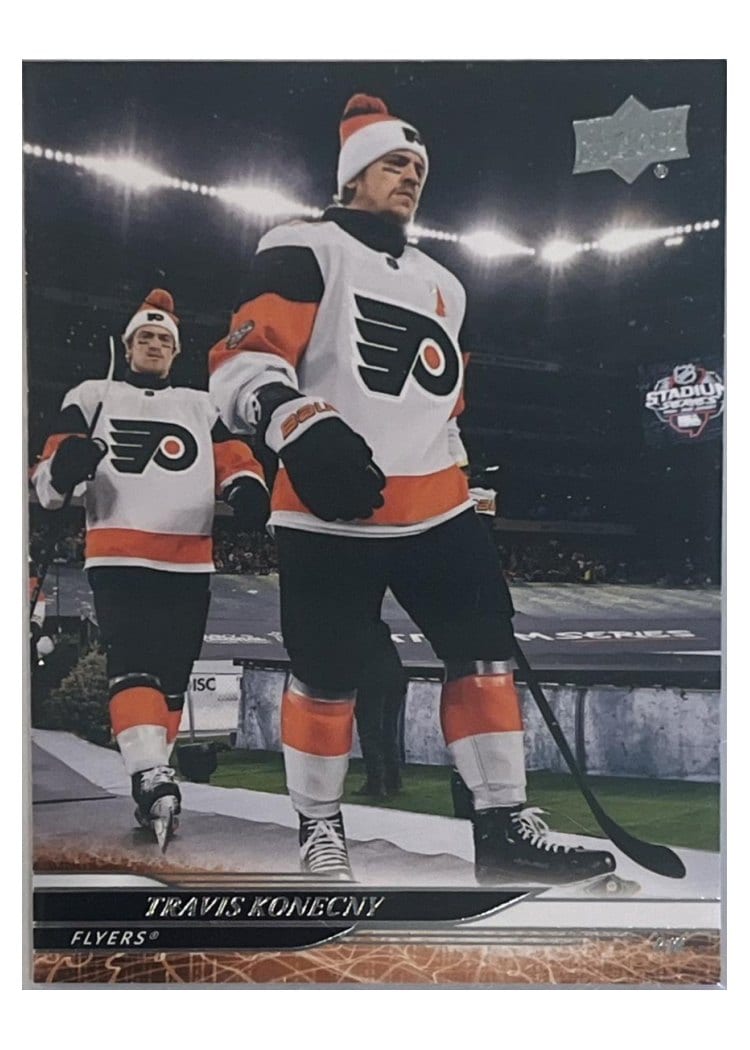2024-25 Upper Deck Base Set Travis Konecny #595 card