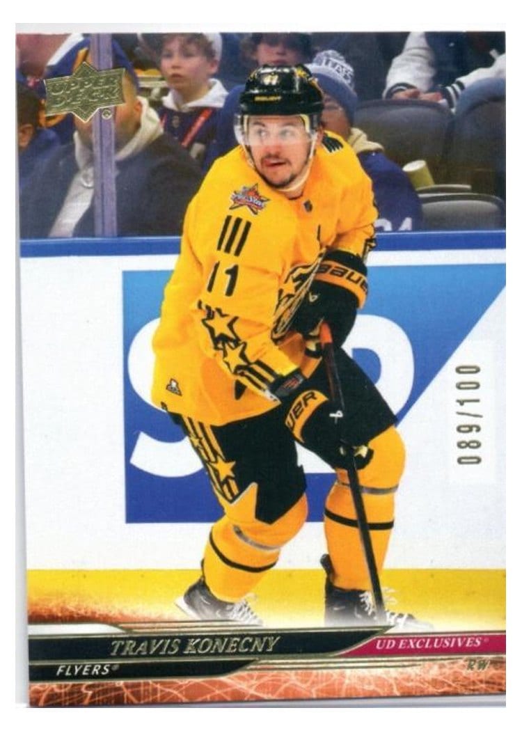 2024-25 Upper Deck Base Set Travis Konecny #684 card