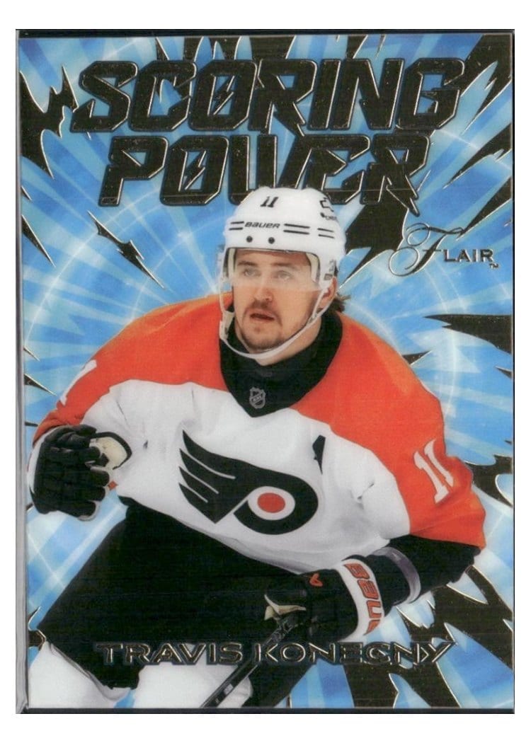 2025-26 Flair Scoring Power Travis Konecny #SP-8 card