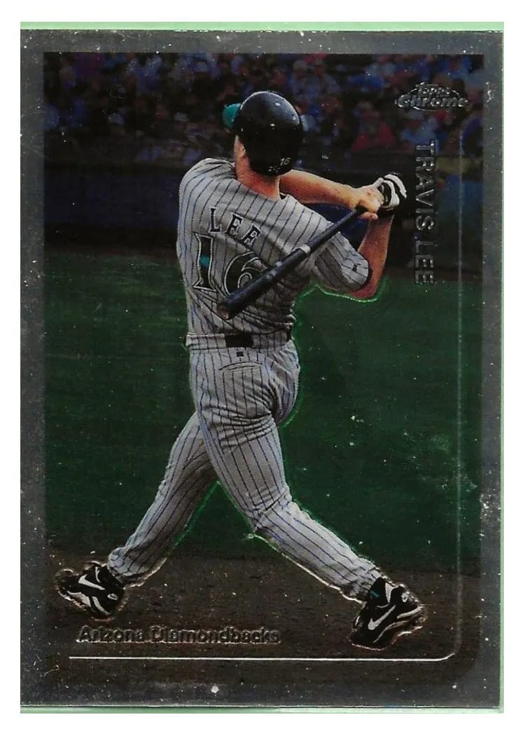 1999 Topps Chrome Travis Lee #25 card