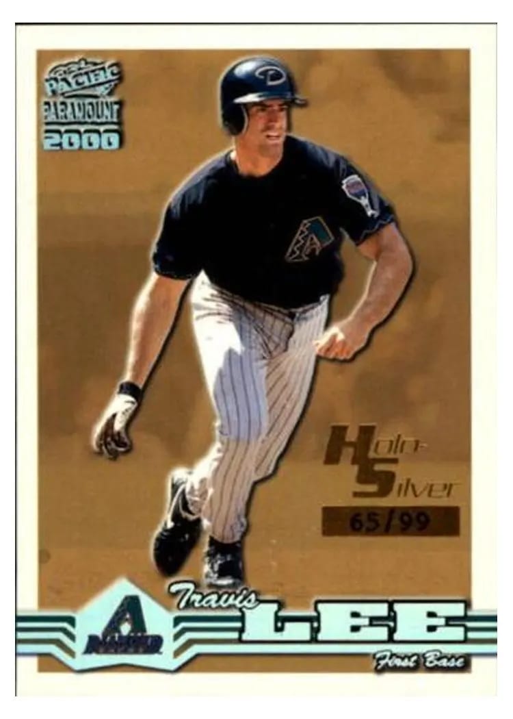 2000 Pacific Paramount Travis Lee Holo Silver #14 card
