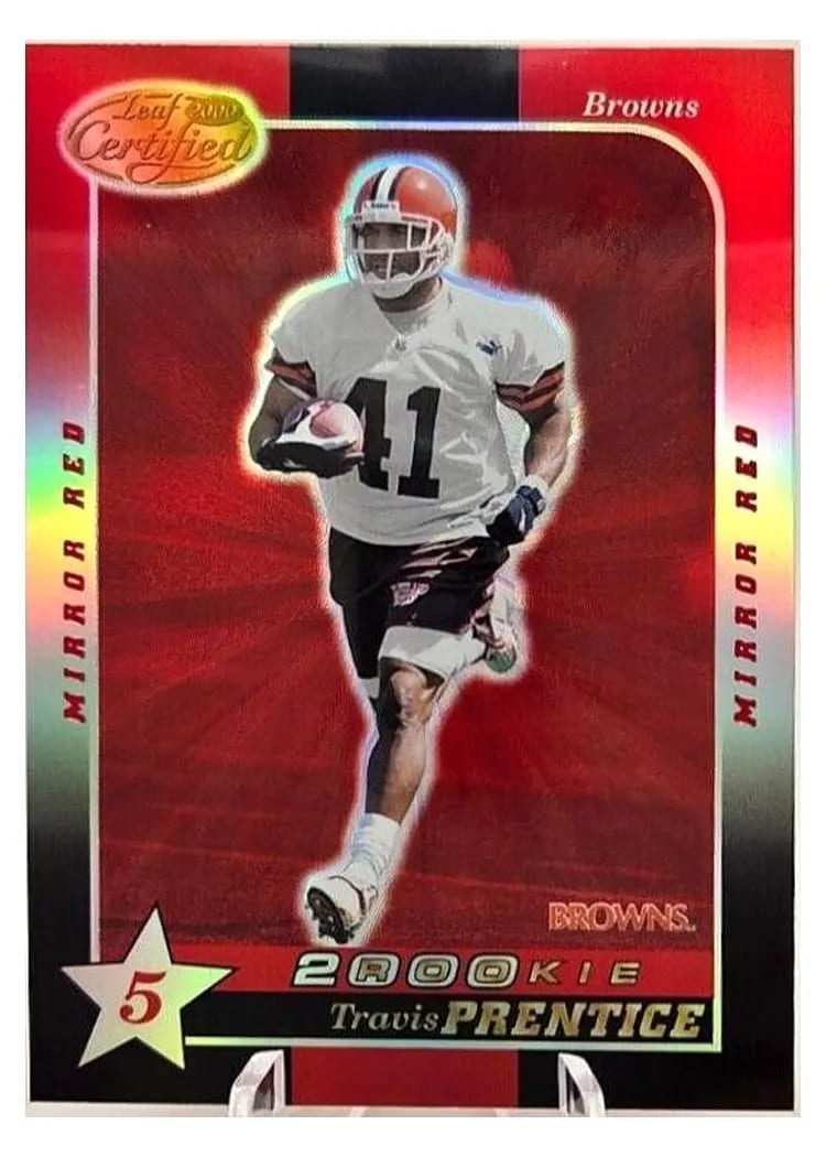 2000 Leaf Certified Travis Prentice #229 card