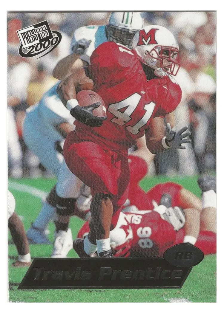 2000 Press Pass Travis Prentice #36 card