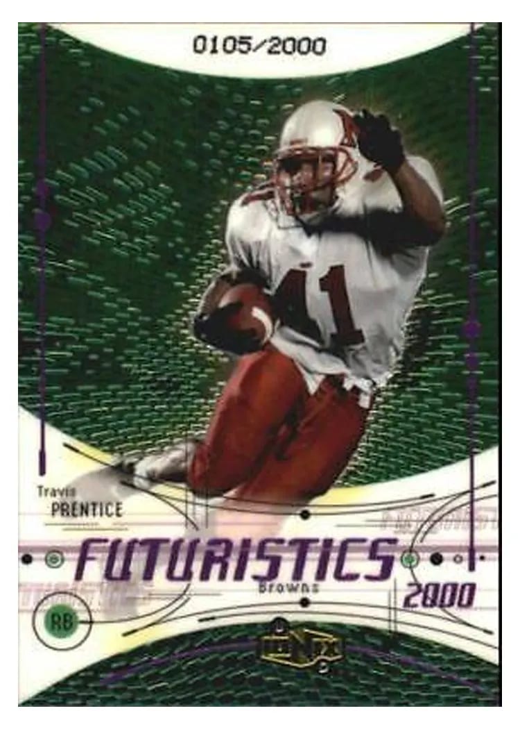 2000 Upper Deck Ionix Travis Prentice #91 card