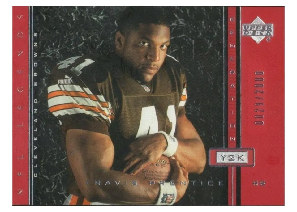 2000 Upper Deck Legends Travis Prentice #130 card