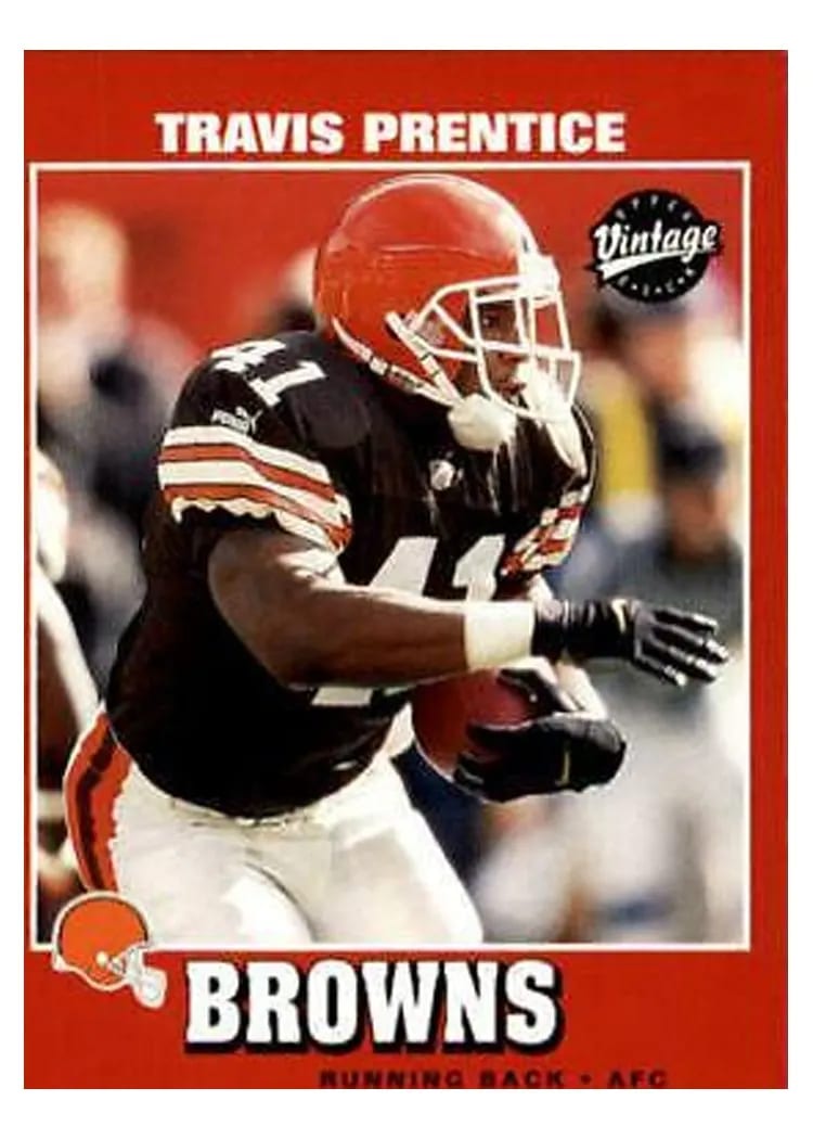 2001 Upper Deck Vintage Travis Prentice #41 card