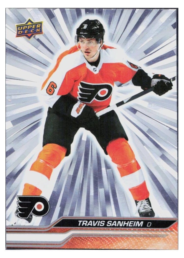 2023-24 Upper Deck Base Set Travis Sanheim #383 card